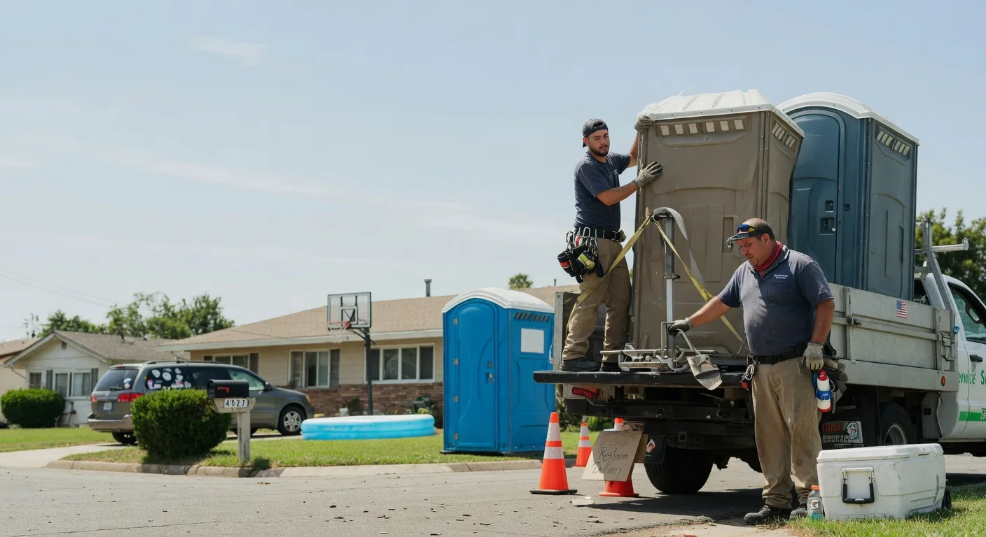 Porta Potty Rental in Roseville, IL near me
