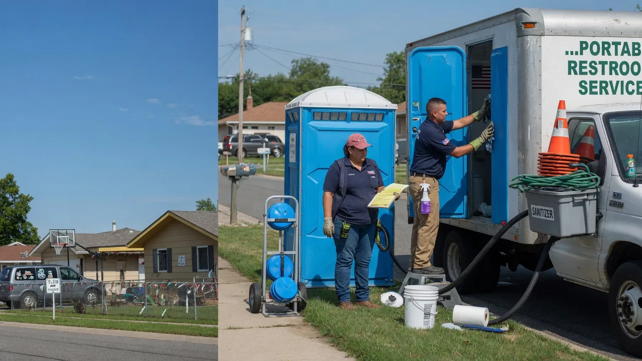Portable Toilet Rental in Roseville, IL near me